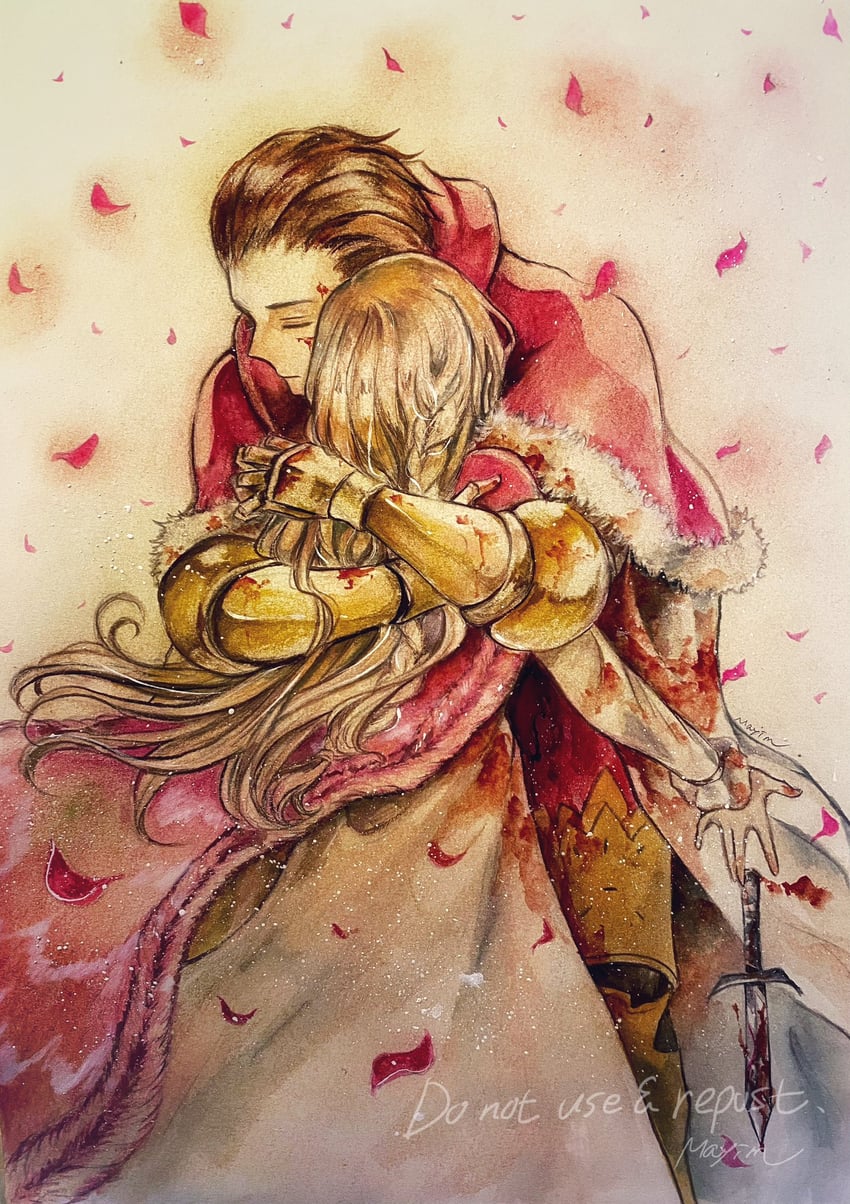 ovelia atkascha and delita heiral (final fantasy and 1 more) drawn by mayim