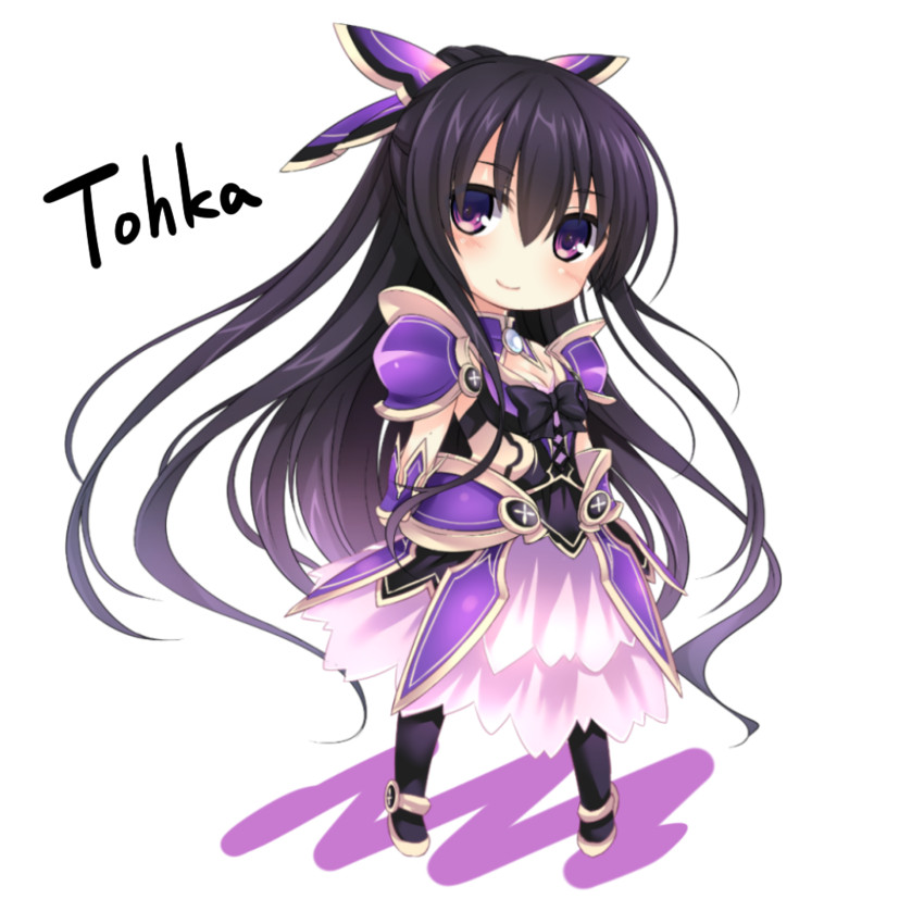 yatogami tohka (date a live) drawn by kaguyuu