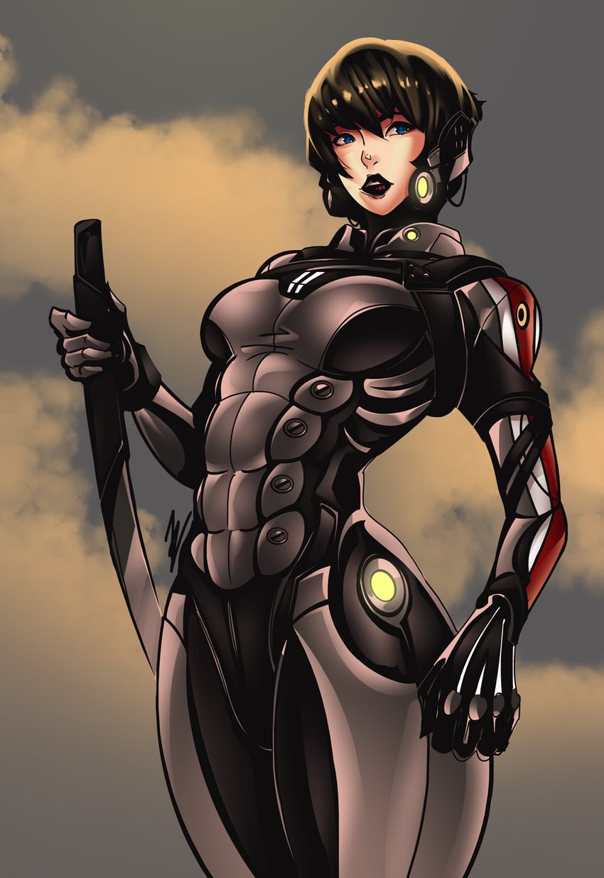 n7 shadow infiltrator (mass effect and 1 more) drawn by 7zaki