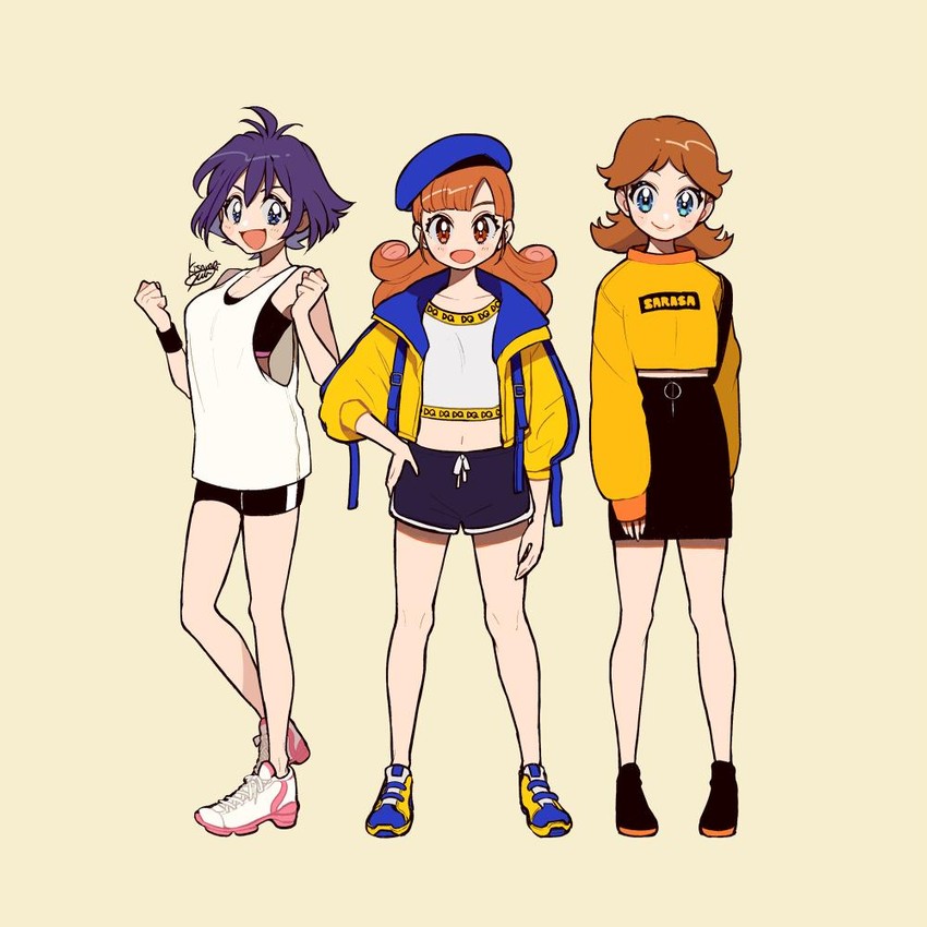 princess daisy, alena, and amelia wil tesla seyruun (mario and 3 more) drawn by kisaragi_yuu_(fallen_sky)