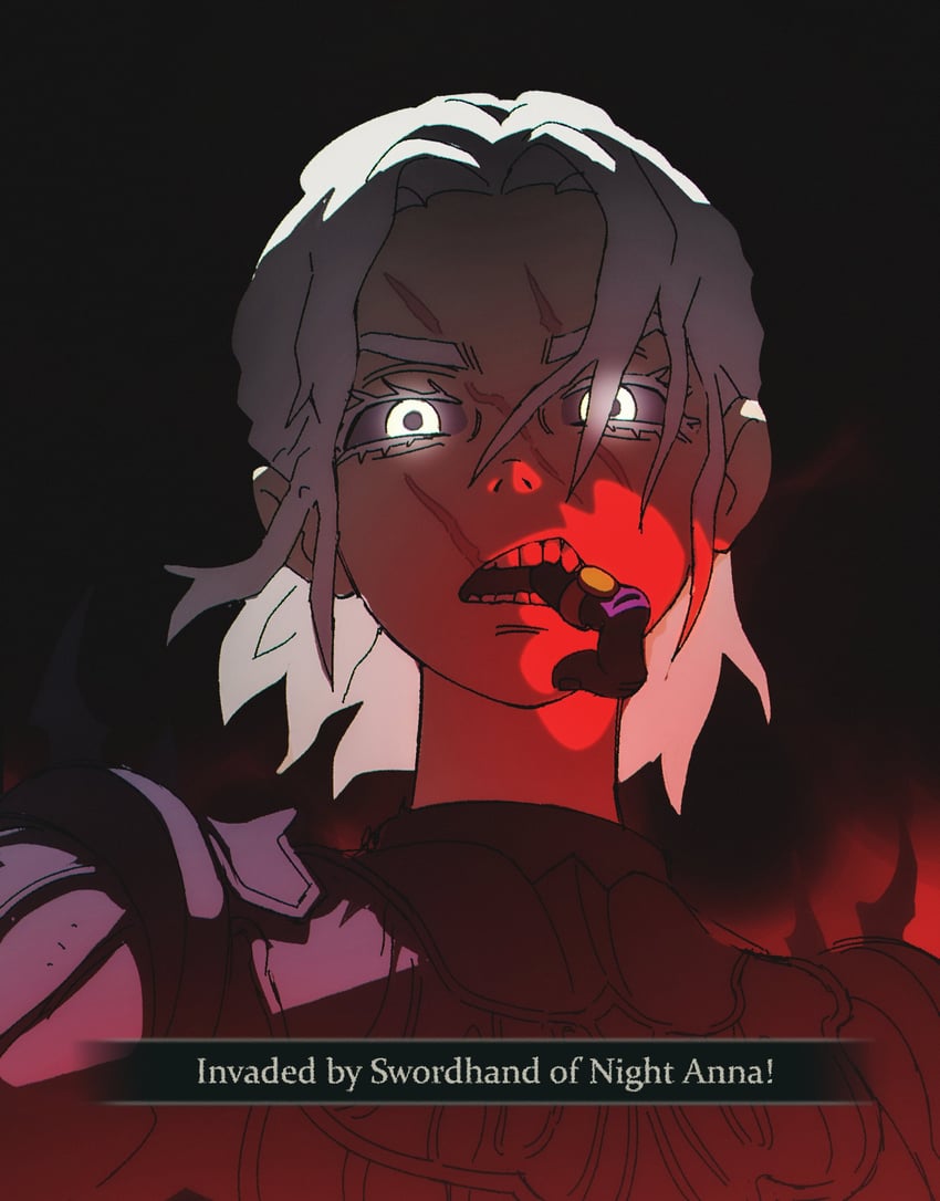swordhand of night anna (elden ring) drawn by aisendraw