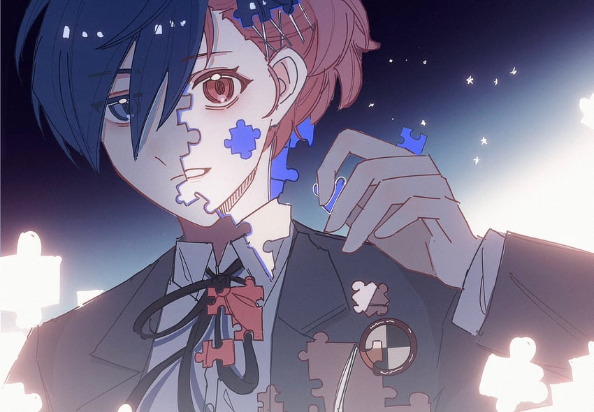 yuuki makoto and shiomi kotone (persona and 2 more) drawn by carbonacid