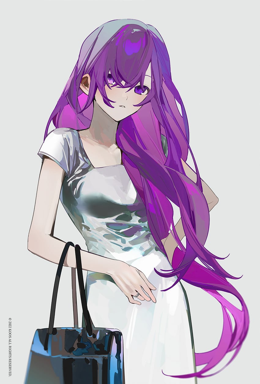 uki violeta (nijisanji and 1 more) drawn by k00s