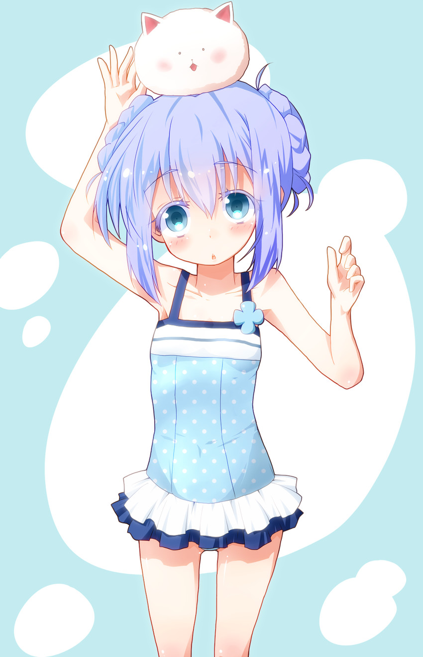 kafuu chino and tippy (gochuumon wa usagi desu ka?) drawn by miiyon
