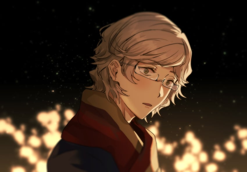 nathaniel hawthorne (bungou stray dogs and 1 more) drawn by qianlilingjiang