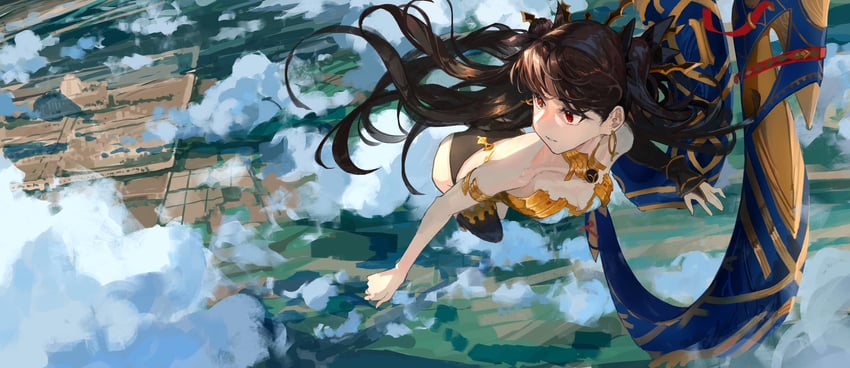 ishtar (fate and 1 more) drawn by kasumi_yuzuha