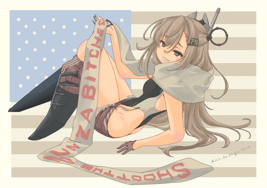 wahoo and wahoo kai (kantai collection) drawn by pot-de