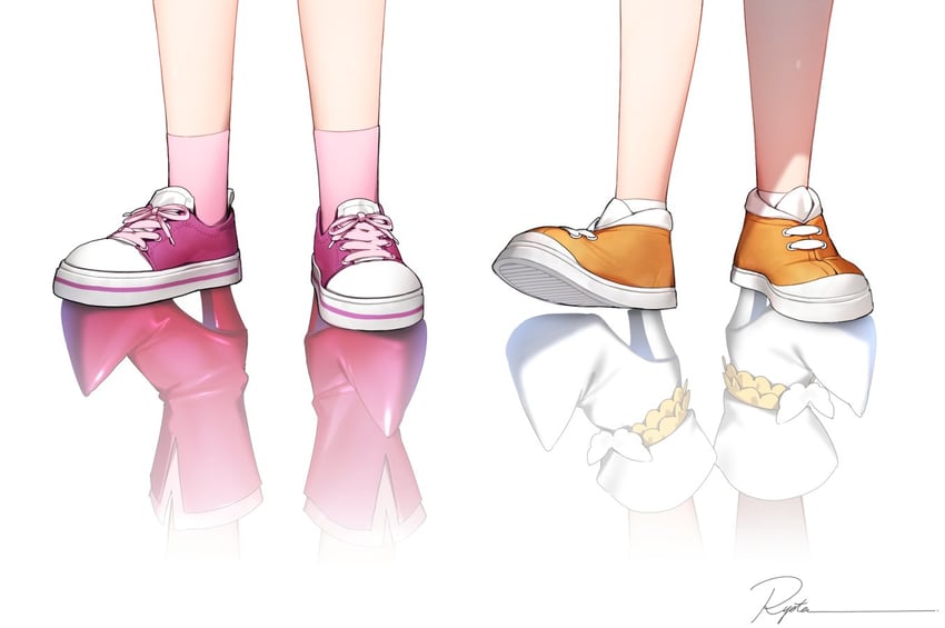 harukaze doremi and makihatayama hana (ojamajo doremi) drawn by ryota_(ry_o_ta)