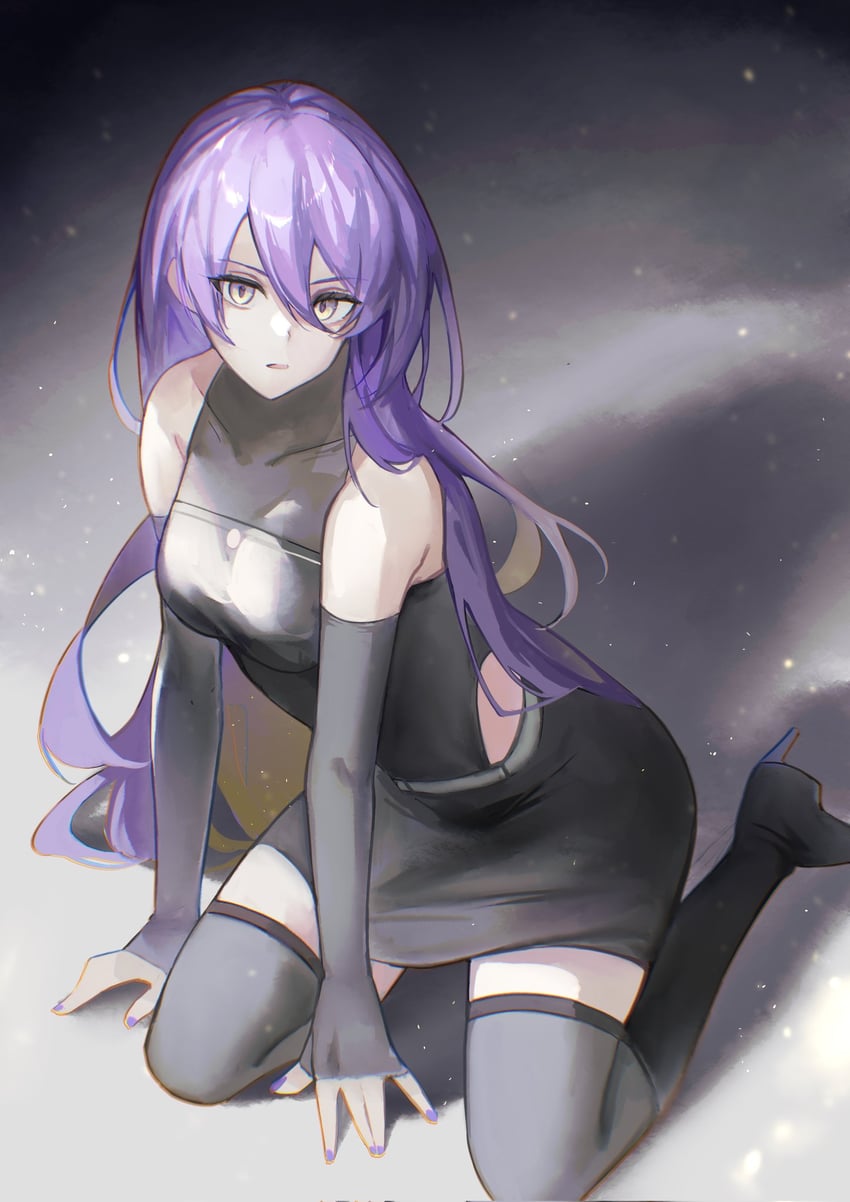 moona hoshinova (hololive and 1 more) drawn by saikako