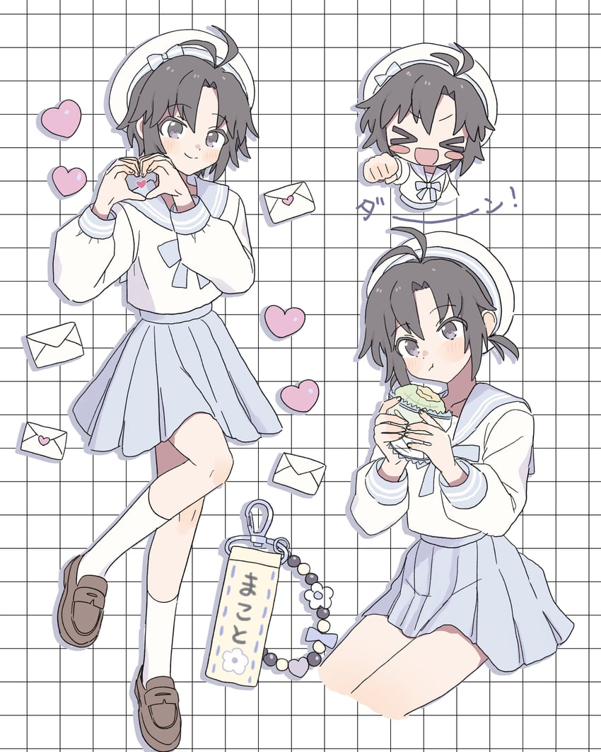 kikuchi makoto (idolmaster and 2 more) drawn by pnt_0202