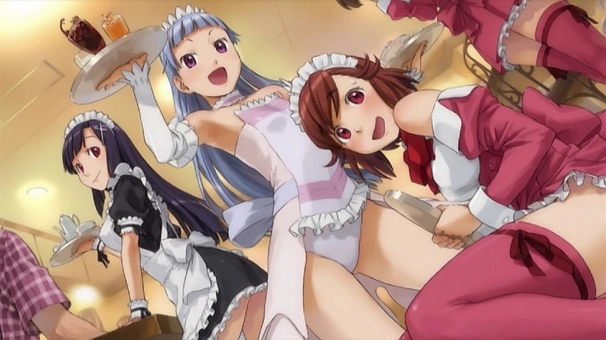 nagi, zange, and aoba tsugumi (kannagi) drawn by naruko_hanaharu