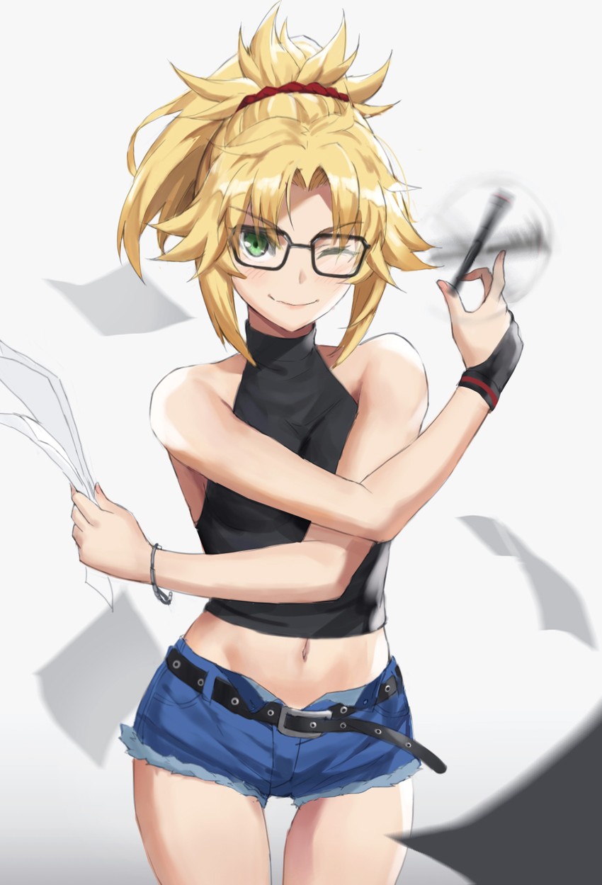 mordred (fate and 1 more) drawn by tonee