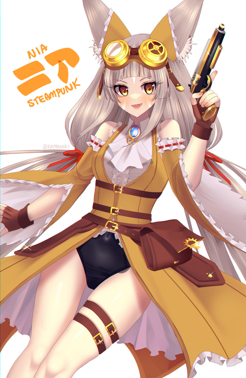 nia (xenoblade chronicles and 1 more) drawn by kamaniki