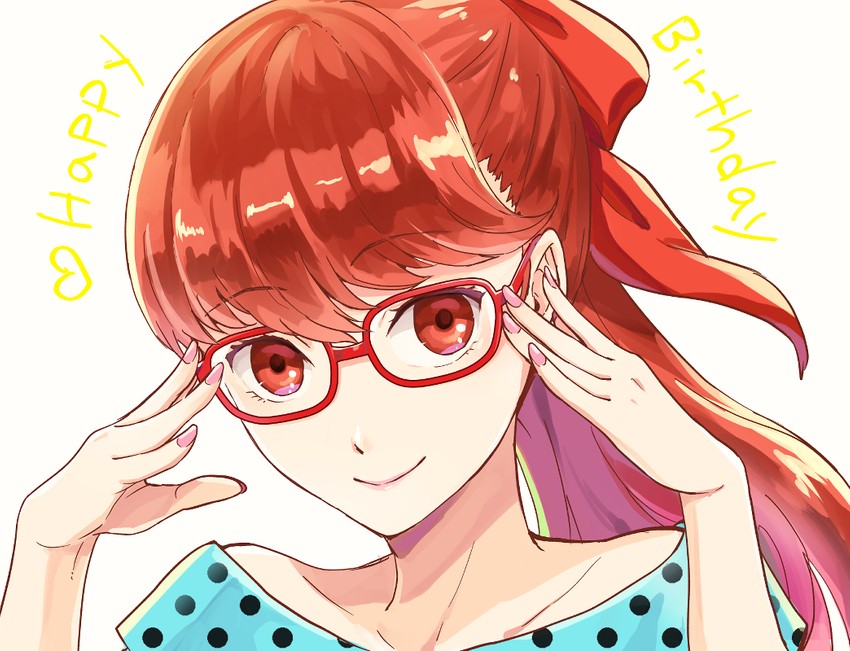 yoshizawa kasumi (persona and 2 more) drawn by fujishiro_kei