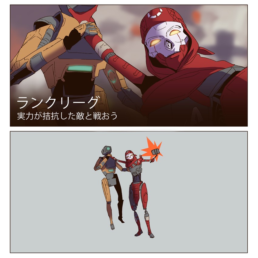 revenant, classic revenant, and mrvn (apex legends) drawn by mizu_cx