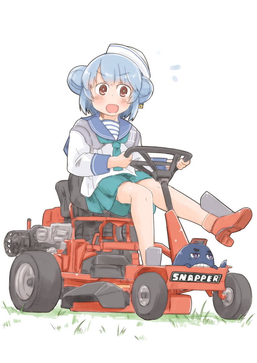 samuel b. roberts and little blue whale (kantai collection) drawn by enjaku_izuku