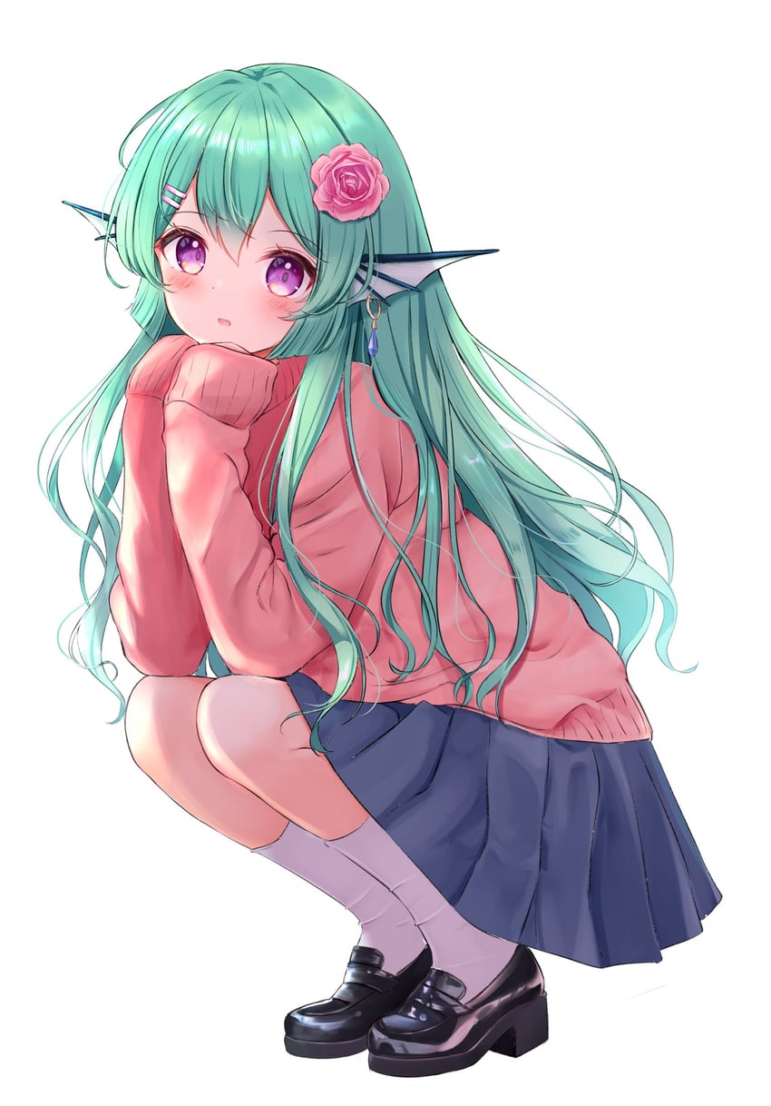 finana ryugu (nijisanji and 1 more) drawn by ustn_(usatan)
