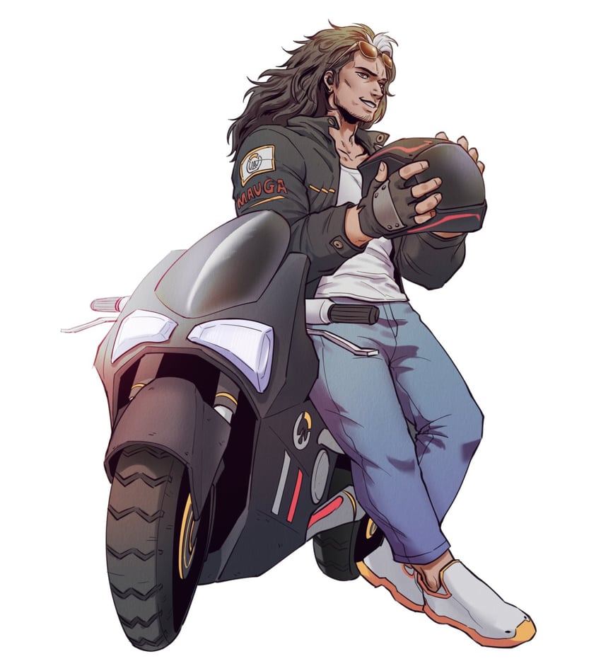 mauga (overwatch and 1 more) drawn by u3u_q