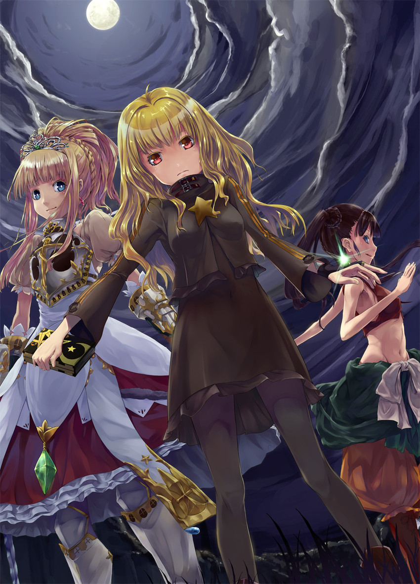monk, sovereign, zodiac, sovereign 2, monk 2, and 1 more (sekaiju no meikyuu and 1 more) drawn by akino_komichi