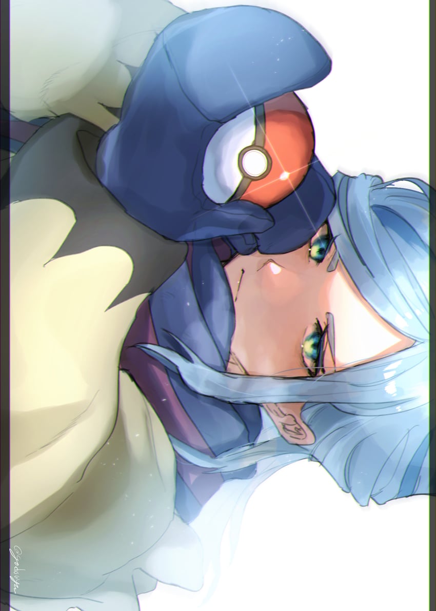 grusha (pokemon and 1 more) drawn by godouyu_(neisukun)