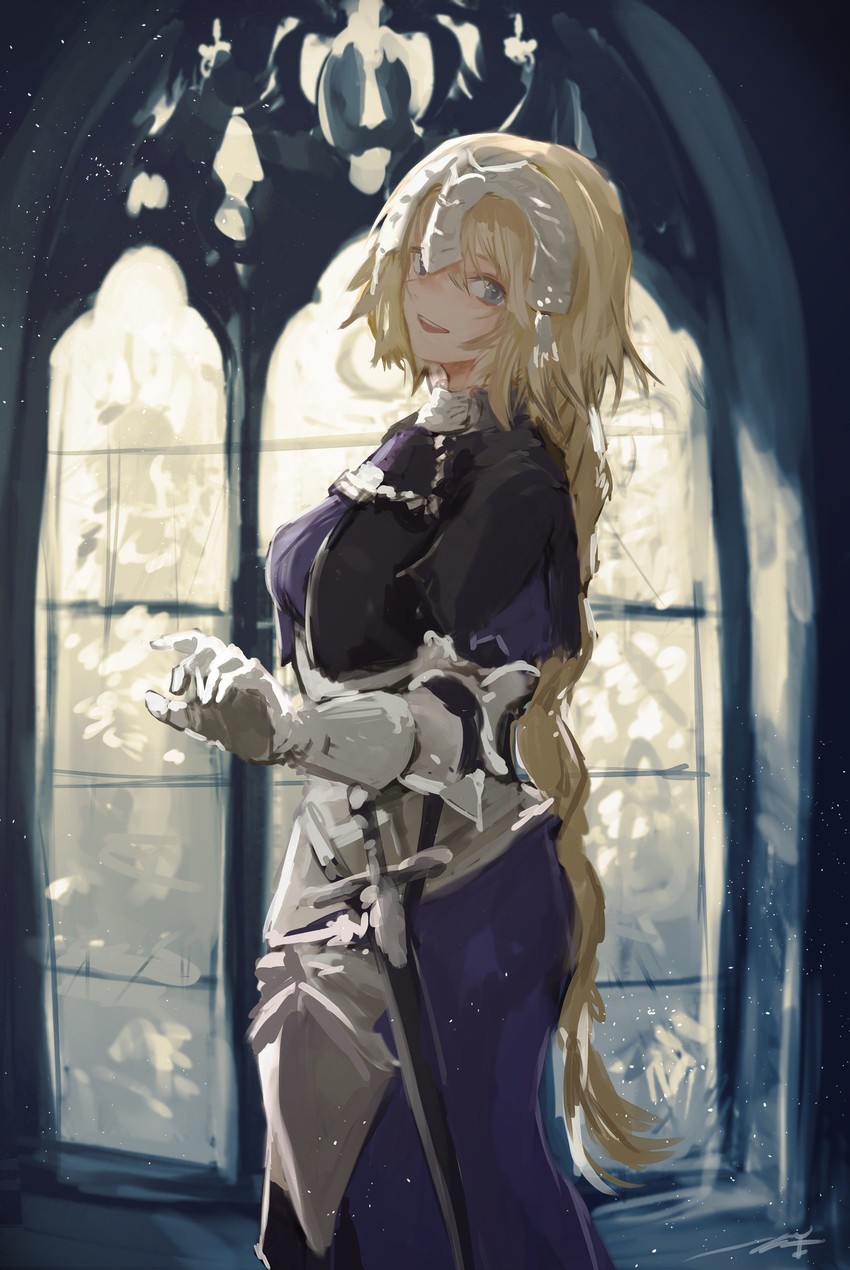 jeanne d'arc (fate and 2 more) drawn by kouzuki_kei