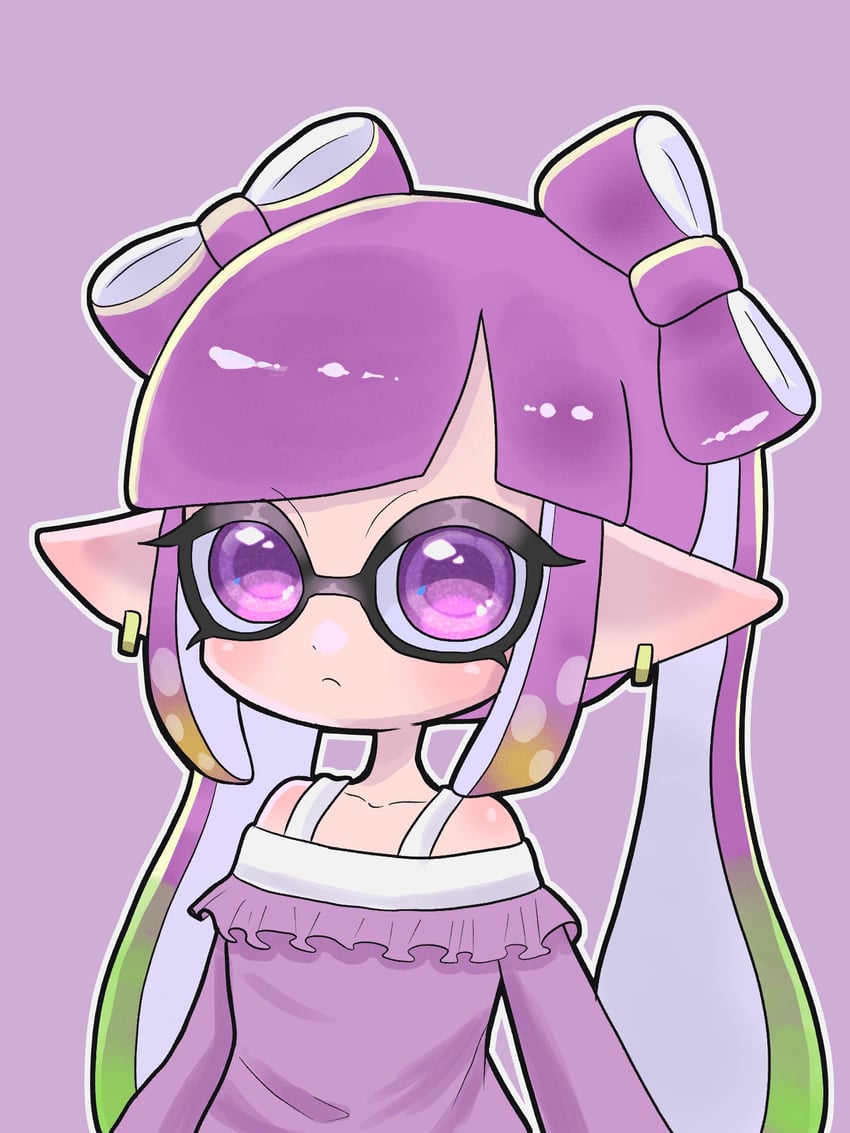 inkling player character and inkling girl (splatoon) drawn by mina_p