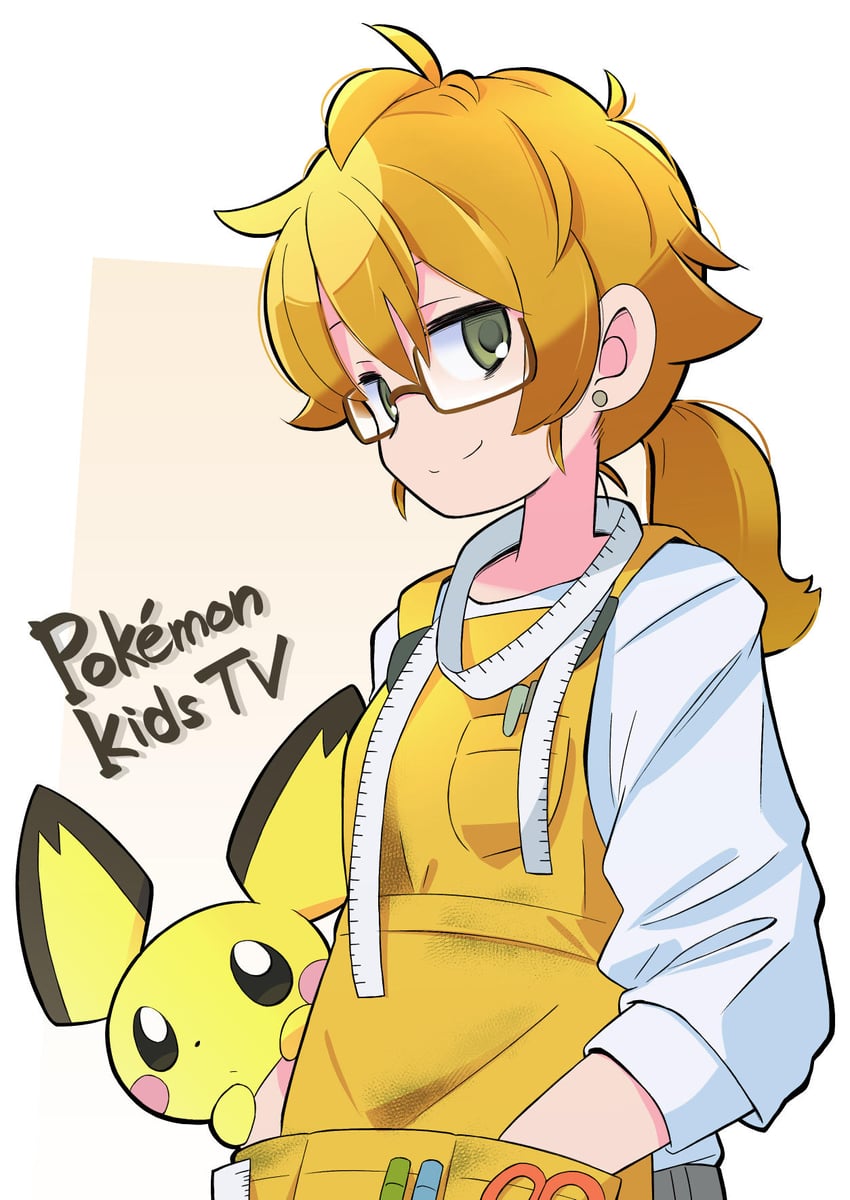 pichu and chan mama (pokemon and 1 more) drawn by rascal_(feuille)
