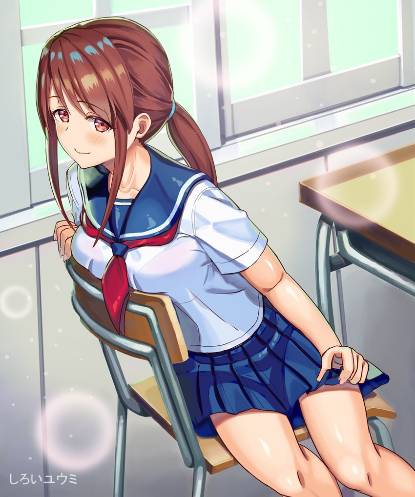 mifune miyu (idolmaster and 1 more) drawn by shiroi_yuumi