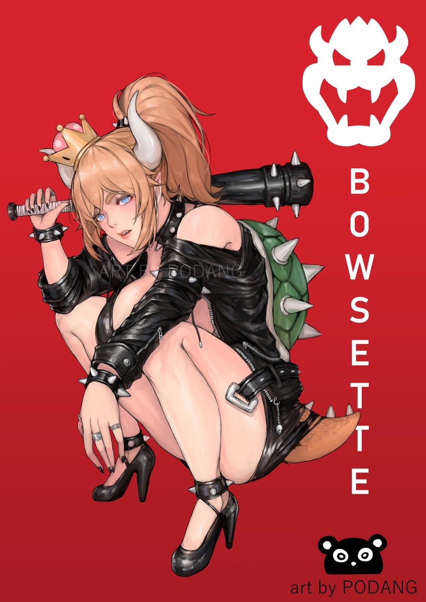 bowsette (mario and 1 more) drawn by paul_dang_(podang)