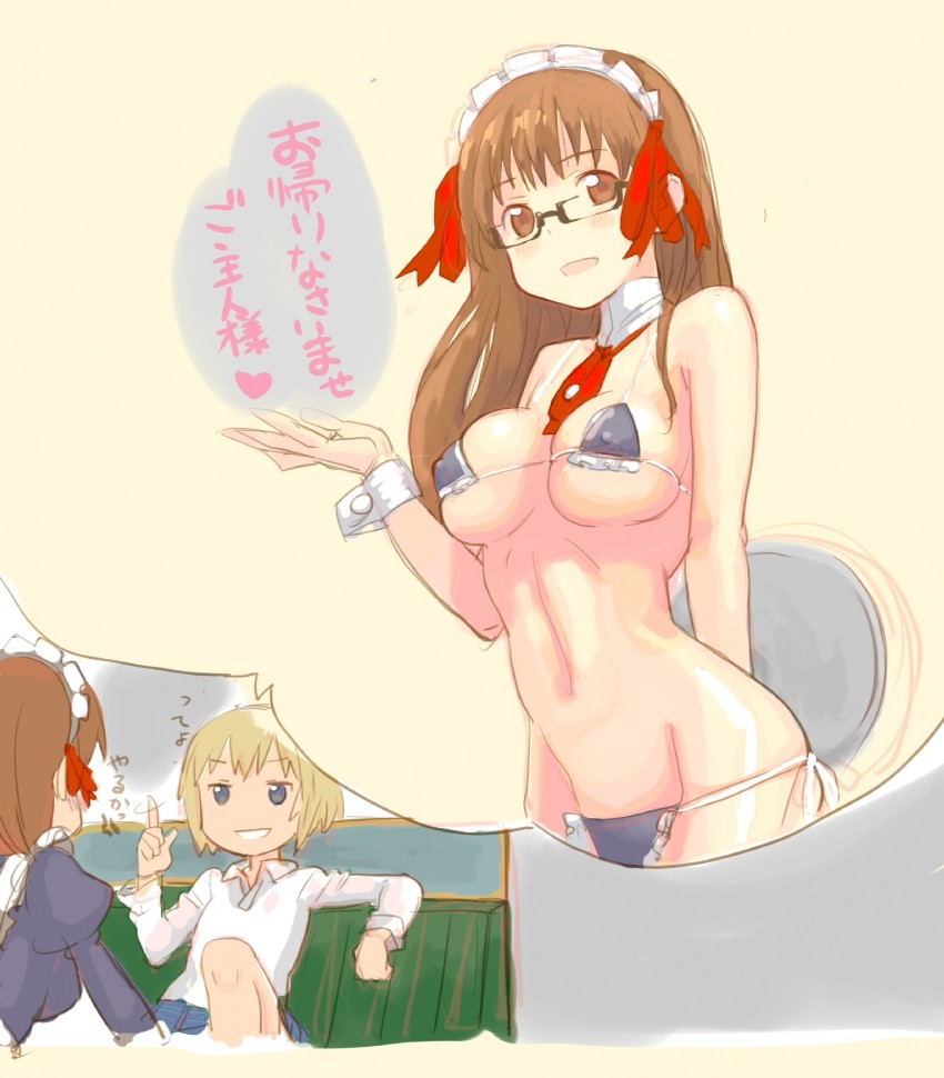 kon futaba and tatsuno toshiko (soredemo machi wa mawatteiru) drawn by tetsujin_momoko