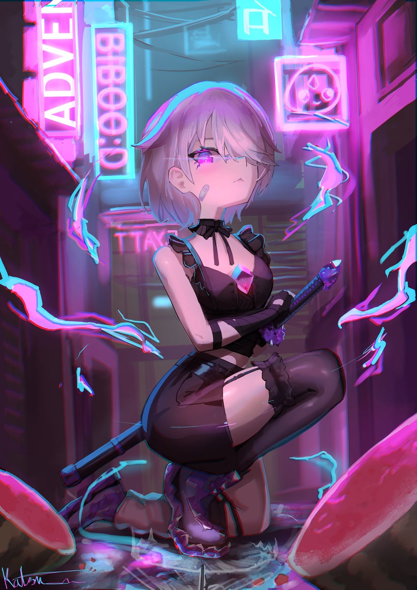 koseki bijou (hololive and 1 more) drawn by katsu_(katsuslider)