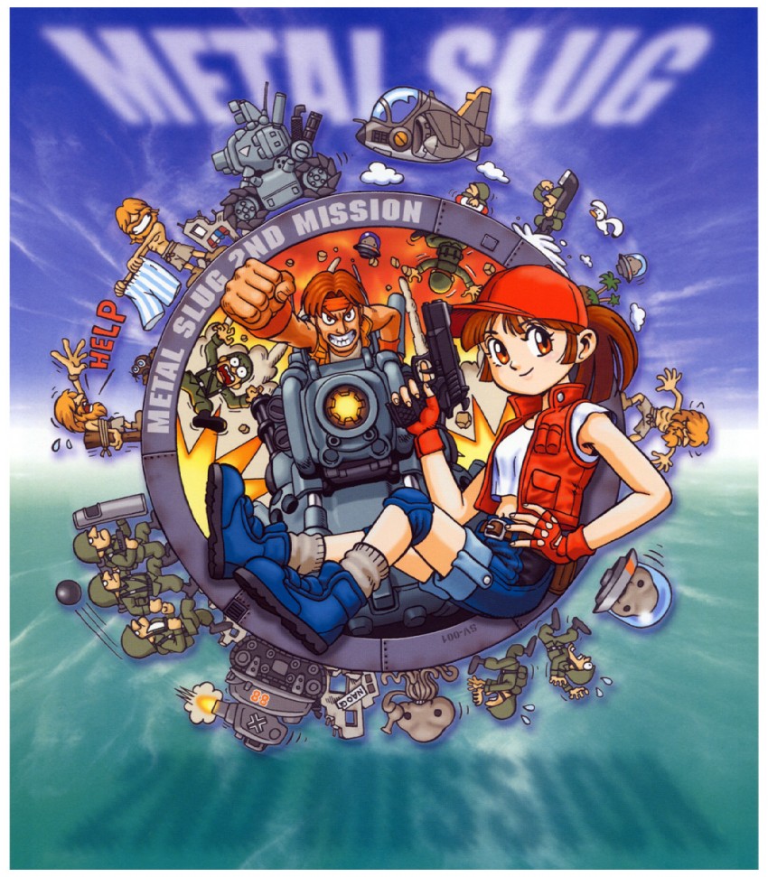mars people, prisoner of war, red eye, and gimlet (metal slug)