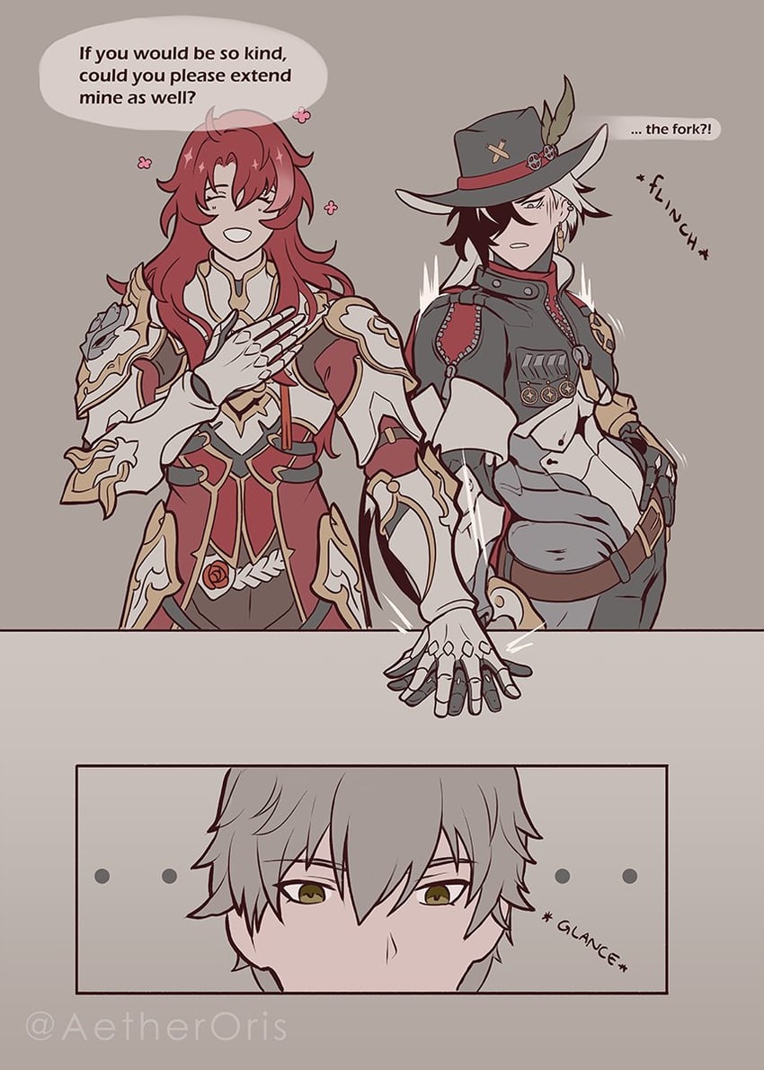 trailblazer, caelus, boothill, and argenti (honkai and 1 more) drawn by aetheroris