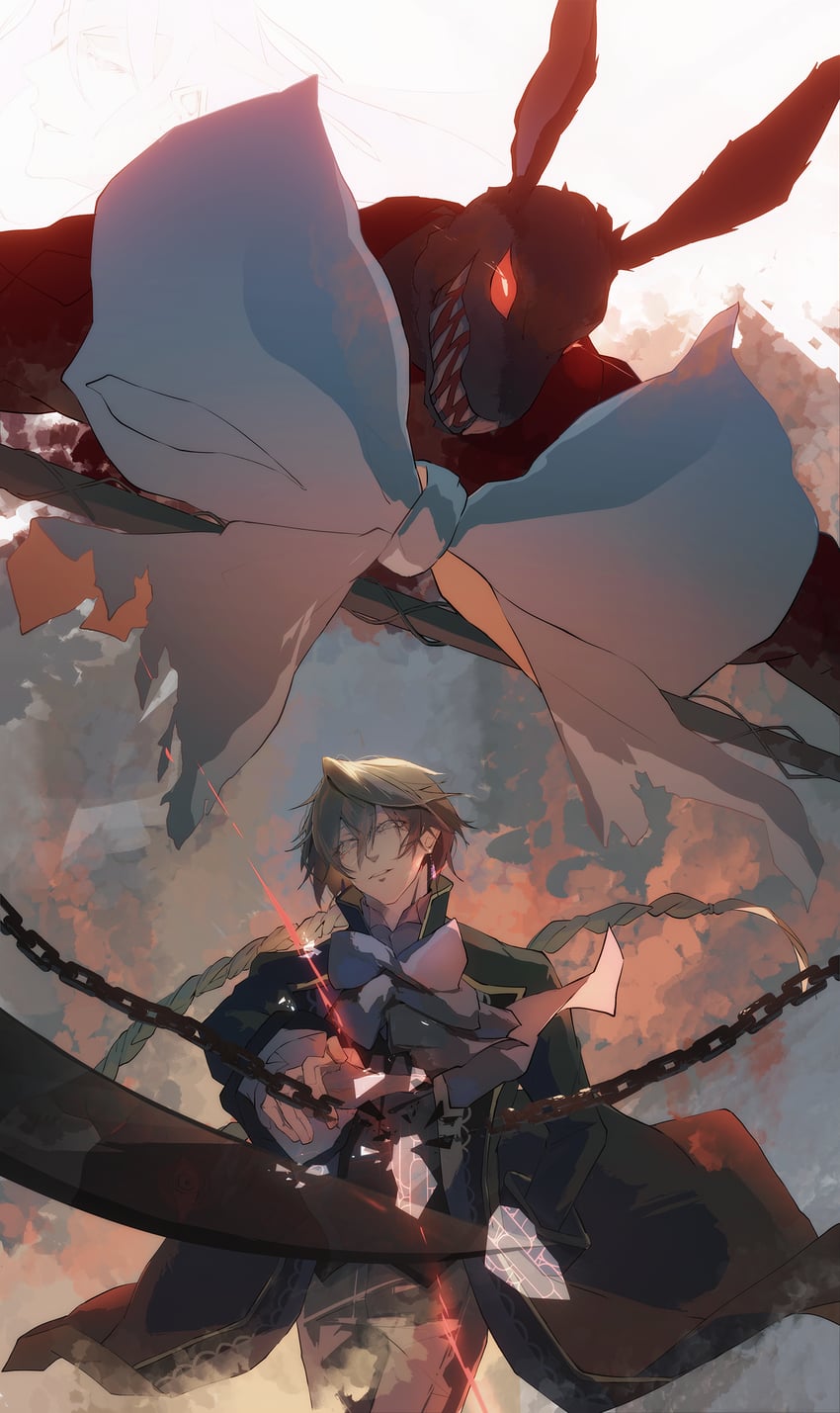 jack vessalius, b-rabbit, and levi baskerville (pandora hearts) drawn by sakuya_sy