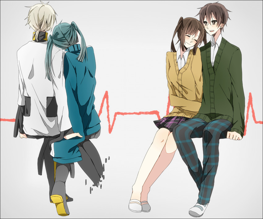 ene, konoha, enomoto takane, and kokonose haruka (kagerou project) drawn by moi_(mo_i45)