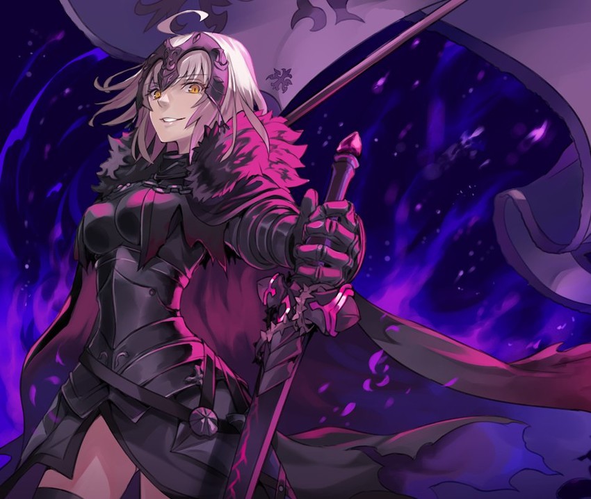 jeanne d'arc alter (fate and 1 more) drawn by pokimari