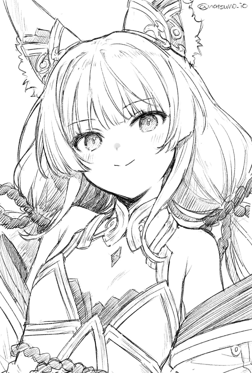 nia (xenoblade chronicles and 1 more) drawn by natsuno_io