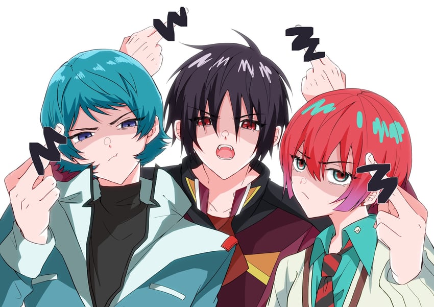 amate yuzuriha, kamille bidan, and shinn asuka (gundam and 4 more) drawn by niinu_seed