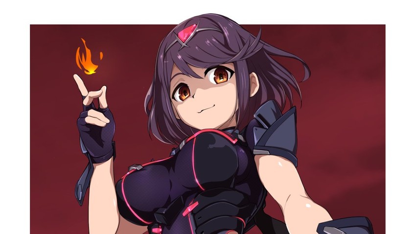 pyra (xenoblade chronicles and 1 more) drawn by nnnani_na