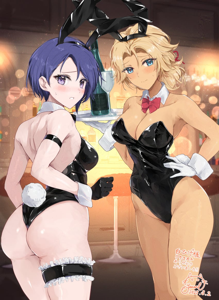 shamir nevrand and catherine (fire emblem and 1 more) drawn by yuuri_(orz_commushows)