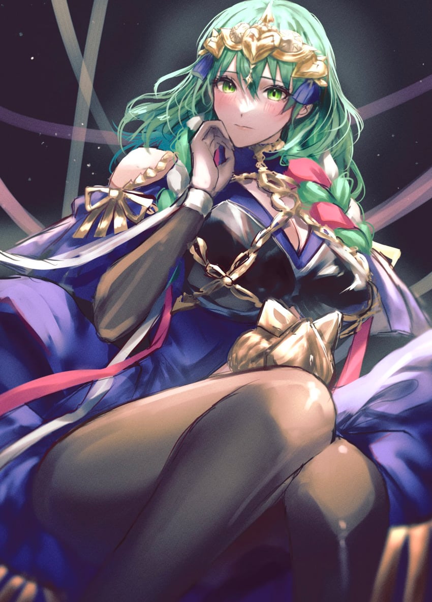 female byleth and sothis (fire emblem and 1 more) drawn by 3h_aria