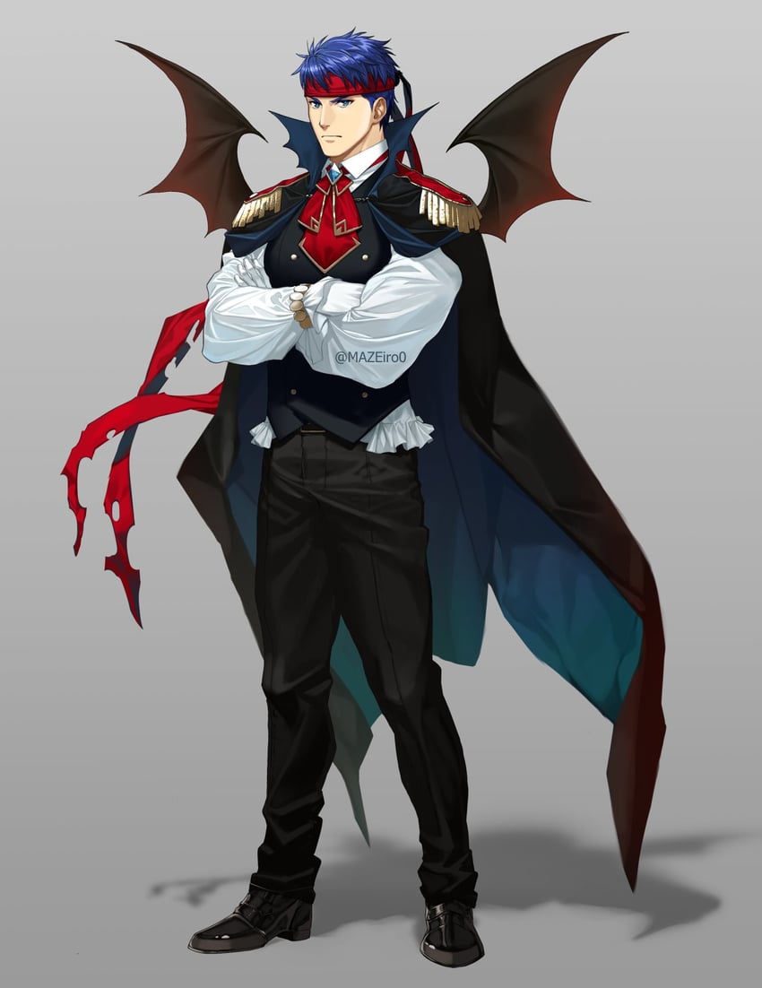 ike (fire emblem and 2 more) drawn by maze_draws