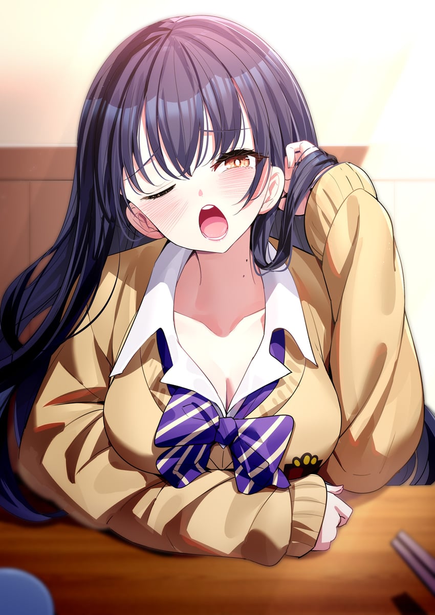 yamada anna (boku no kokoro no yabai yatsu) drawn by ririko_(zhuoyandesailaer)