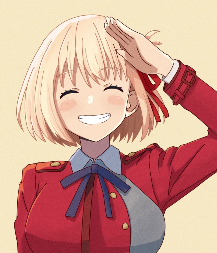 nishikigi chisato (lycoris recoil) drawn by tori_no_shigure_ni