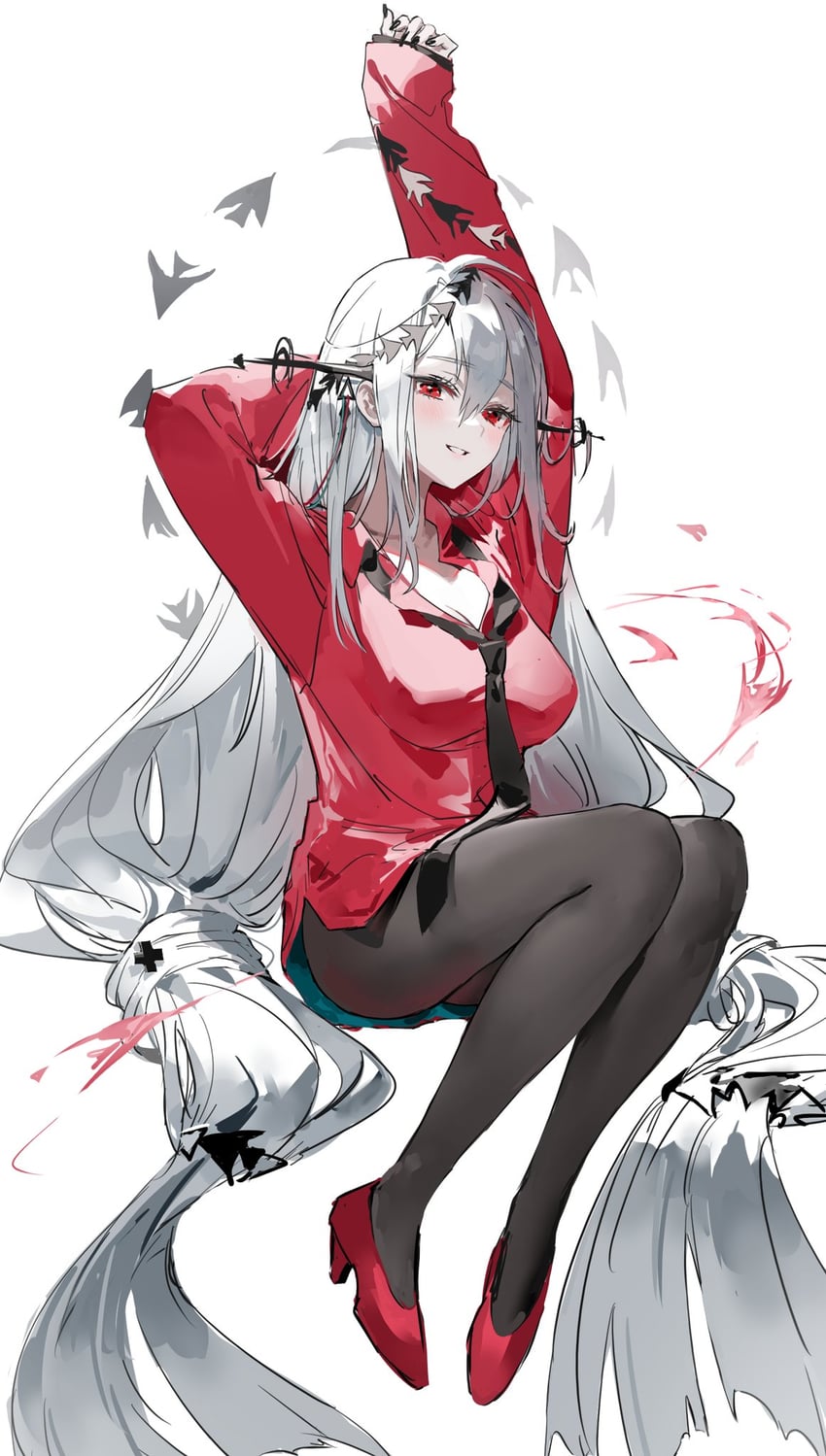 skadi and skadi the corrupting heart (arknights) drawn by muaooooo
