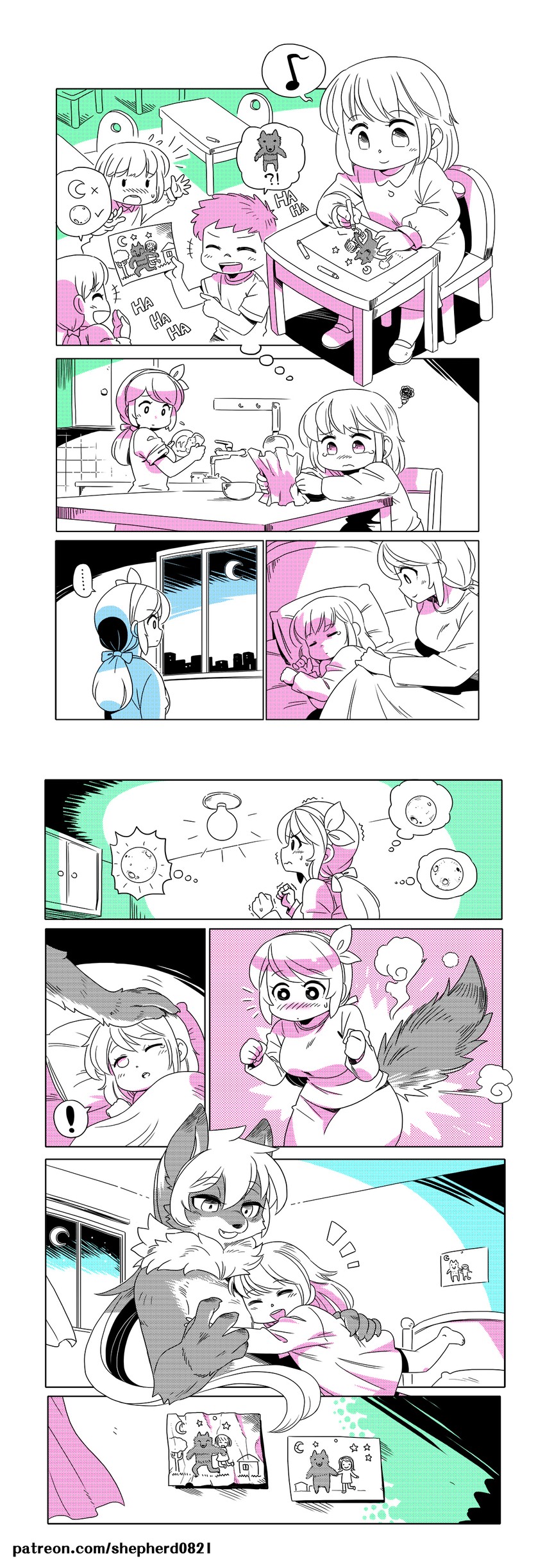 wendy and jennifer (modern mogal) drawn by shepherd0821