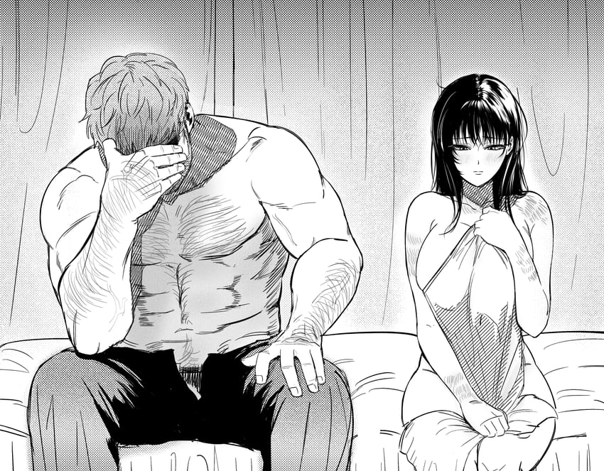 player character, yuri, and doren (degrees of lewdity) drawn by dy0urre1n