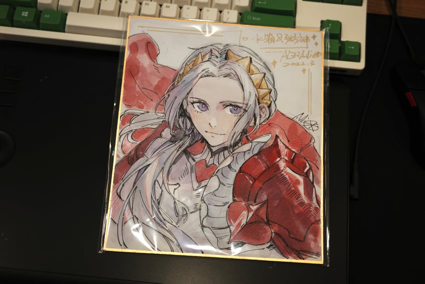 edelgard von hresvelg (fire emblem and 2 more) drawn by alzi_xiaomi