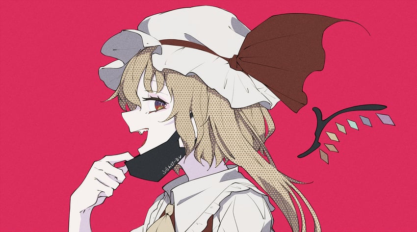flandre scarlet (touhou and 1 more) drawn by o_(crazyoton46)