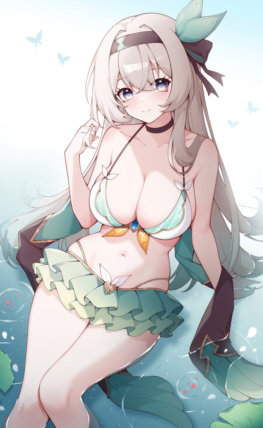 firefly (honkai and 1 more) drawn by origami_(poinia)